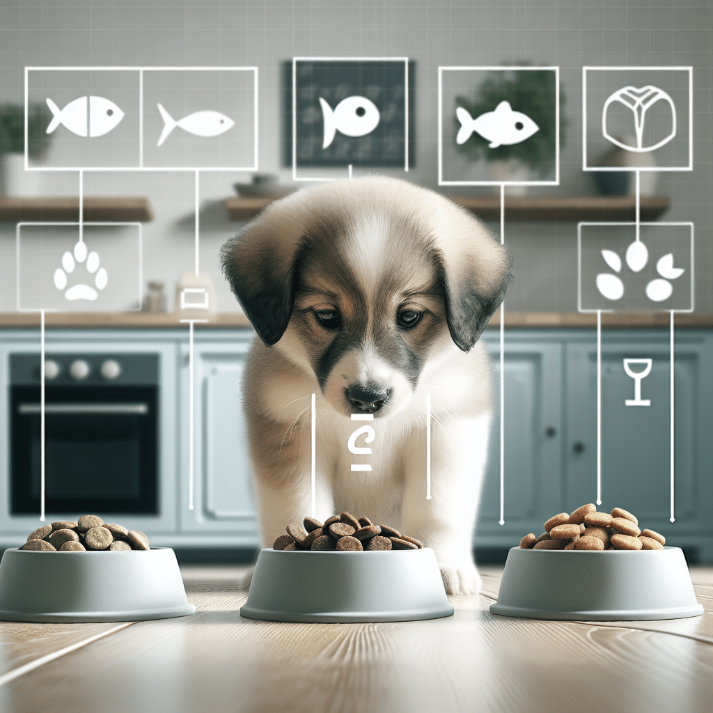como escolher a melhor ração para seu filhote de cachorro