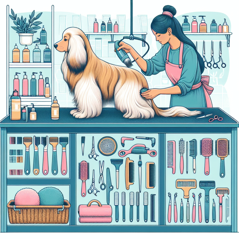 Cuidados com a pelagem de cachorro de pelo longo