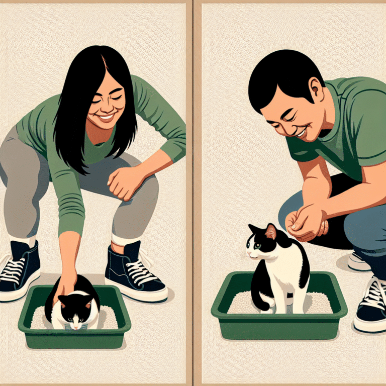 dicas para treinar gatos a usar caixa de areia