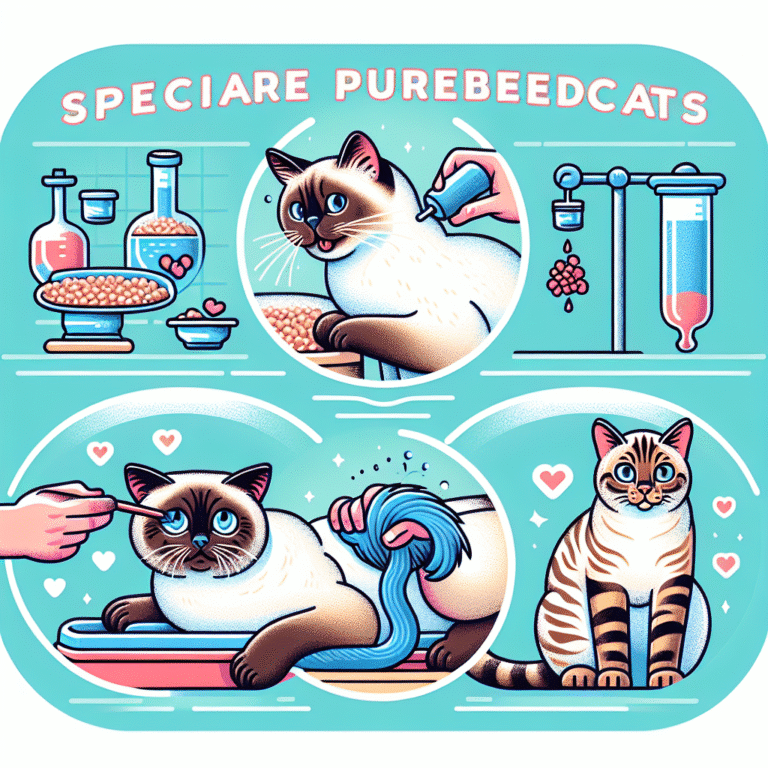 cuidados especiais para gatos de raça