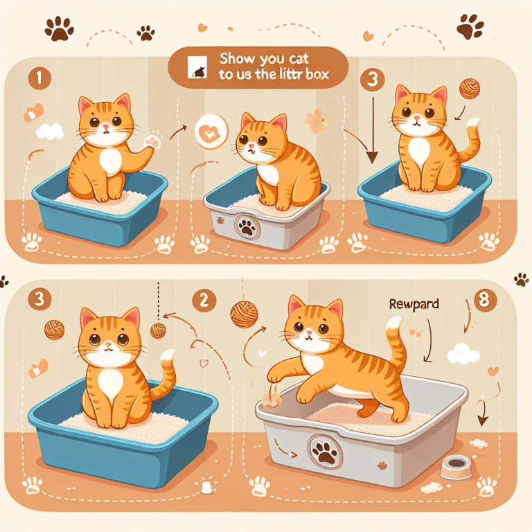 dicas para treinar gatos a usar caixa de areia