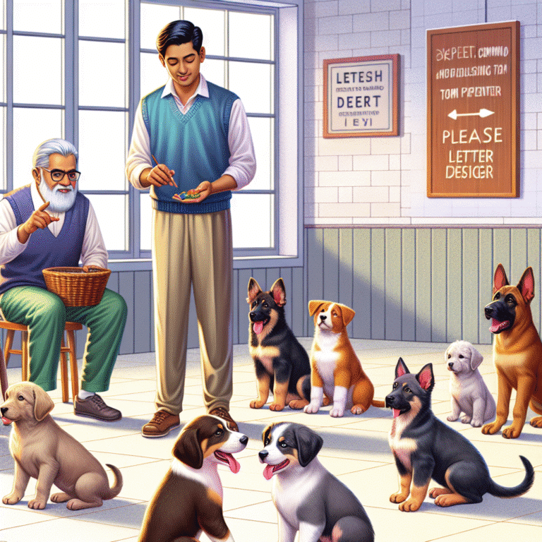 treinamento de filhotes em casa