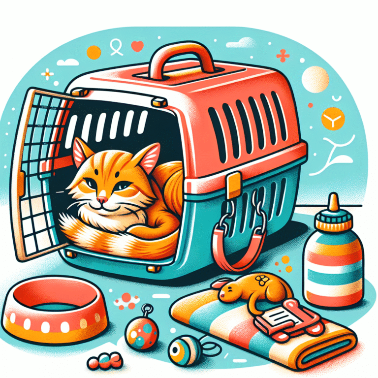 cuidados com gato durante viagens