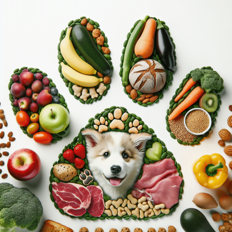 alimentos que ajudam no crescimento saudável de filhotes