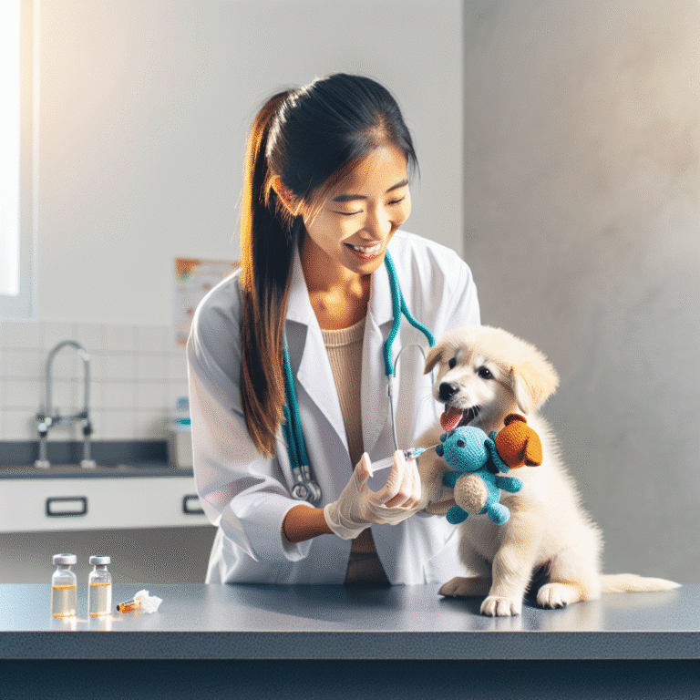 vacinação e saúde do cachorro filhote