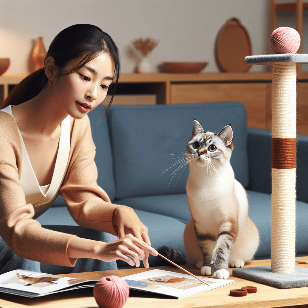 dicas para evitar gatos traçando móveis