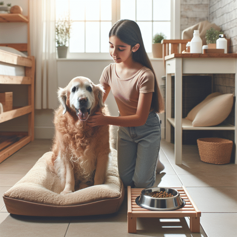 cuidados com cachorro idoso e suas necessidades