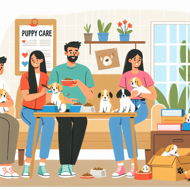 como cuidar de filhotes de cachorro em casa