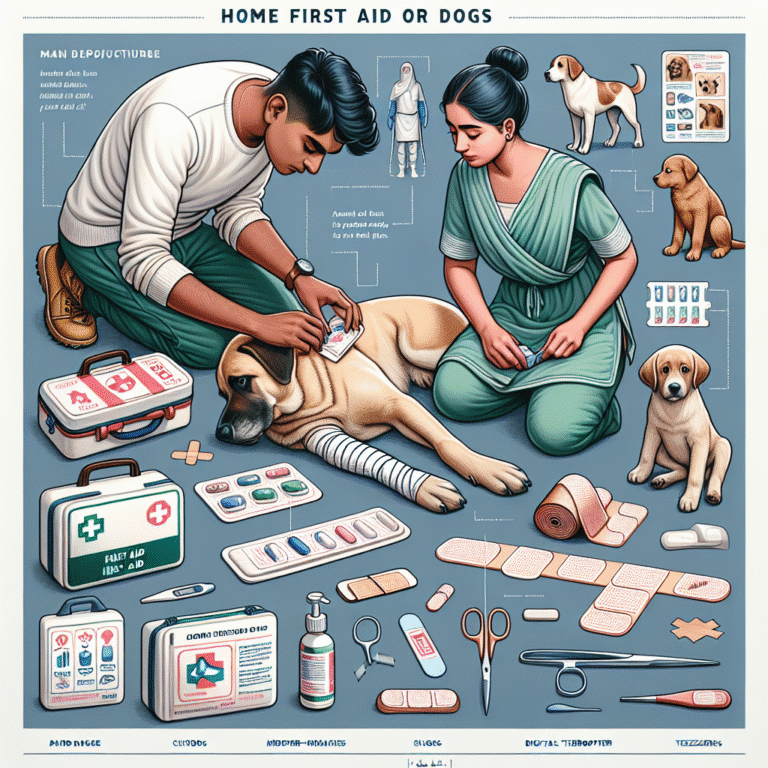 primeiros socorros para cães em casa
