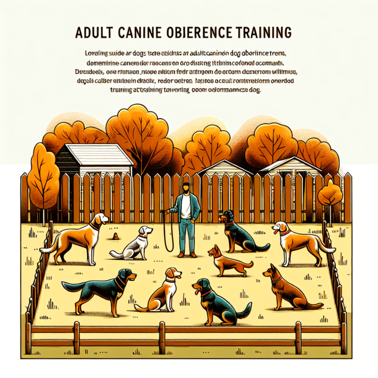 dicas para treino de obediência em cães adultos