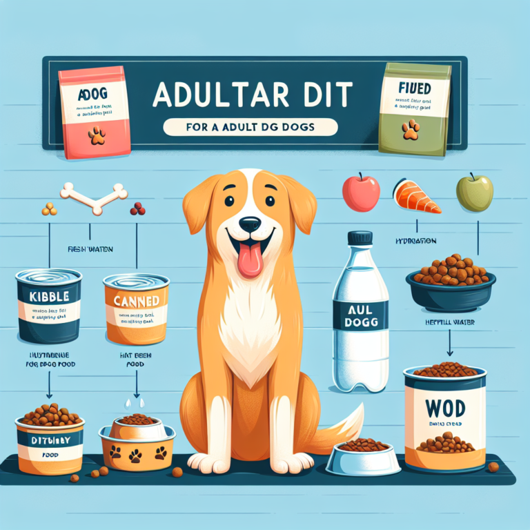 dicas para uma dieta equilibrada para cães adultos