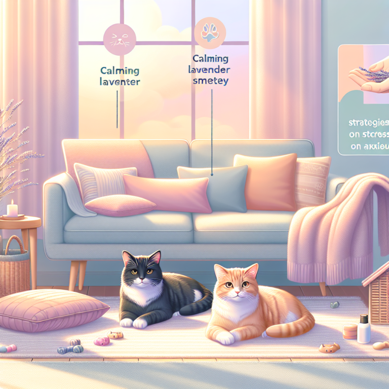 estratégias para acalmar gatos ansiosos ou estressados