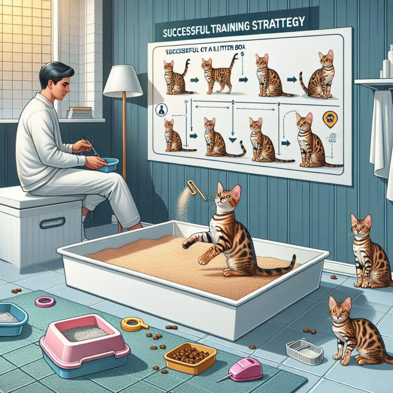 estratégias eficazes para treinar gatos a usar caixa de areia