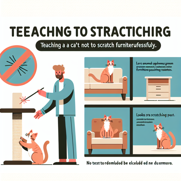 como ensinar gato a não arranhar móveis com sucesso