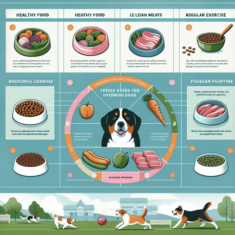 estratégias de alimentação para cães com sobrepeso