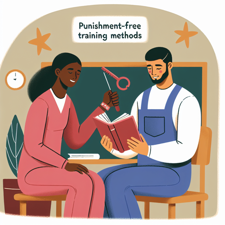 métodos de treinamento sem punição