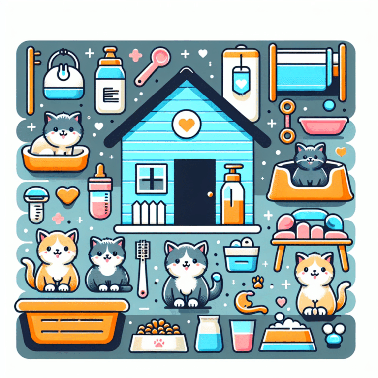 como cuidar de filhotes de gato em casa