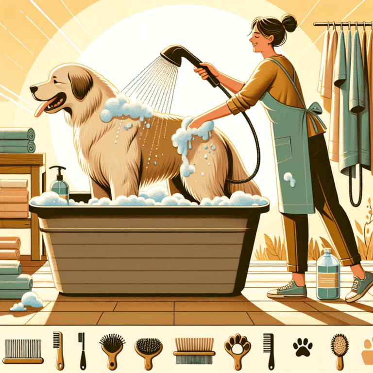 higiene e limpeza de cães de grande porte