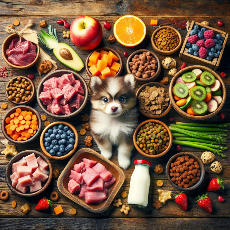 melhor alimentação para filhotes de cachorro