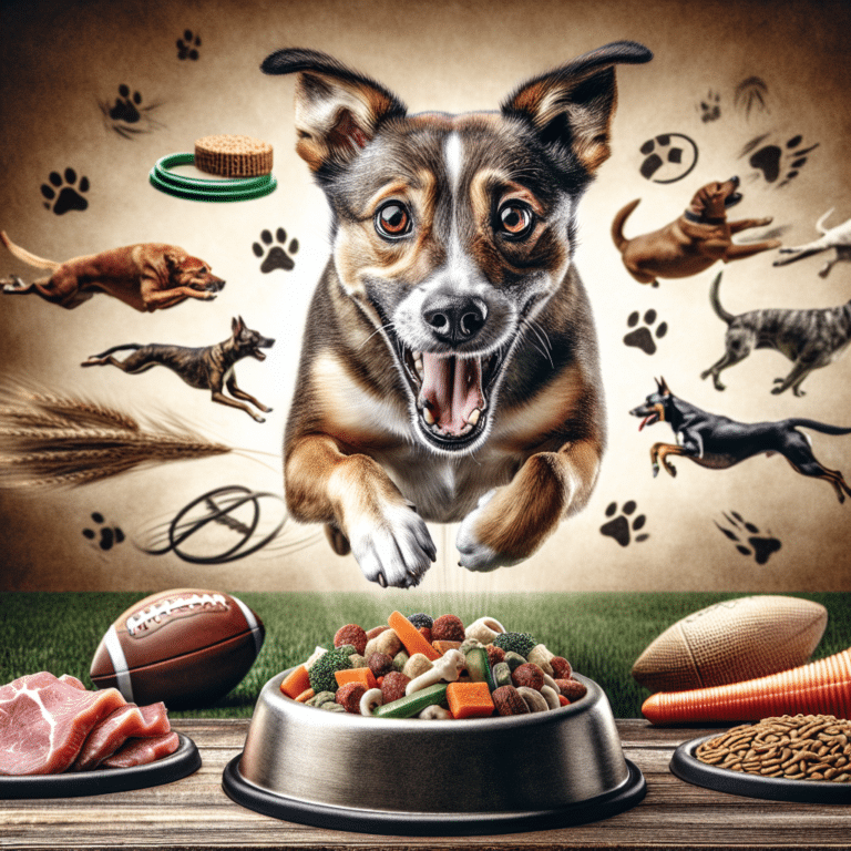 alimentação para cães ativos e esportistas