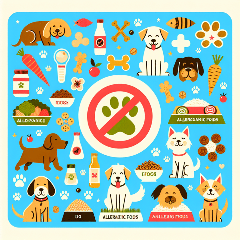 considerações na alimentação para cães com alergias