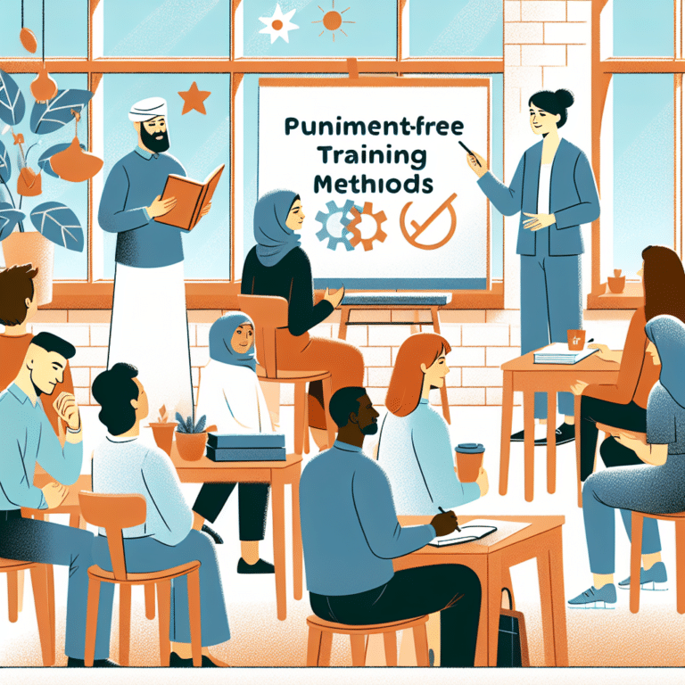 métodos de treinamento sem punição