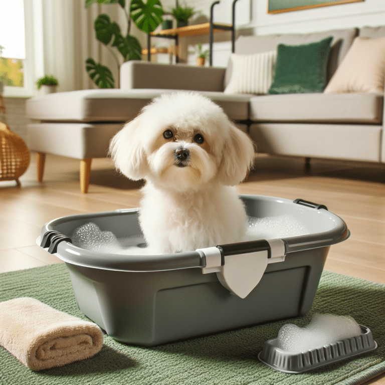 banho ideal para cães de apartamento