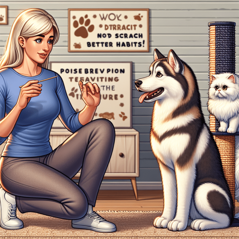 corrigir hábitos ruins em cães e gatos