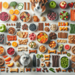 opções de lanches saudáveis para cães e gatos