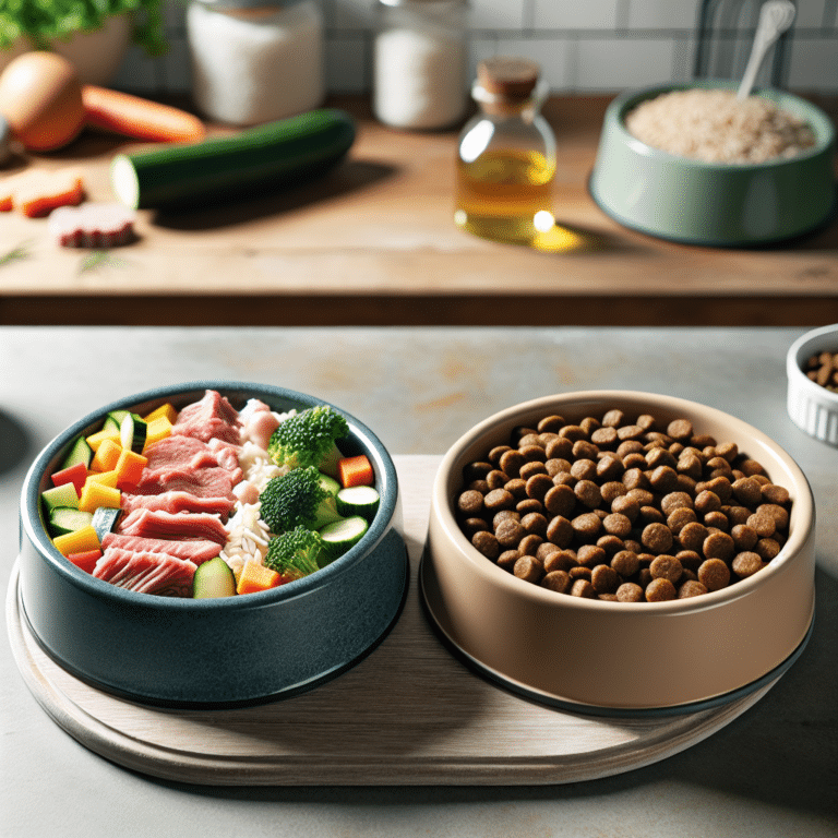 comparativo: dieta caseira versus ração comercial para pets