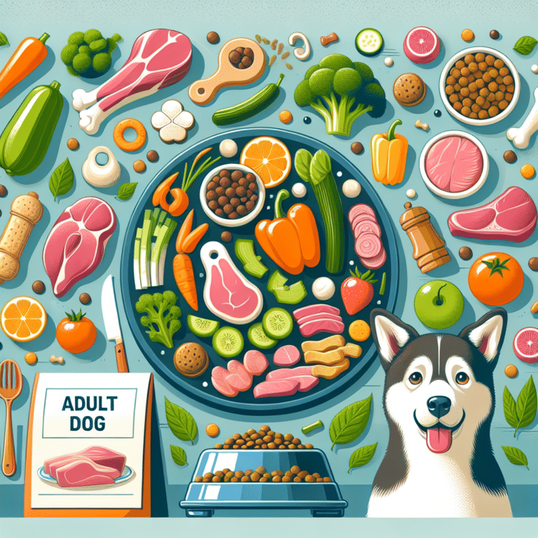 como montar uma dieta equilibrada para cães adultos