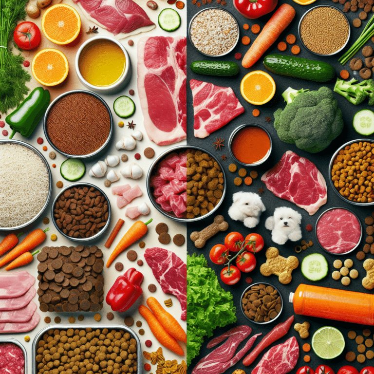 comparativo: dieta caseira versus ração comercial para pets