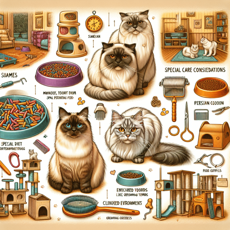 cuidados especiais para gatos de raça: o que considerar