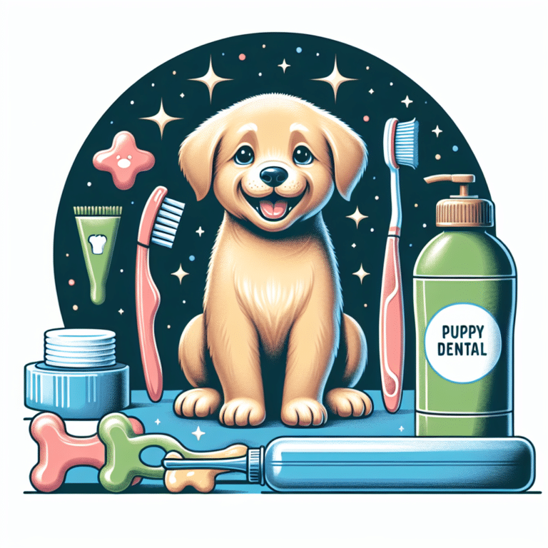 higiene bucal para cachorros em casa