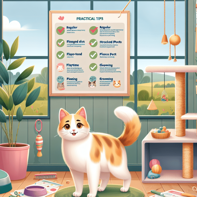 mantendo seu gato saudável e feliz: dicas práticas