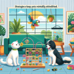 como manter pets mentalmente estimulados