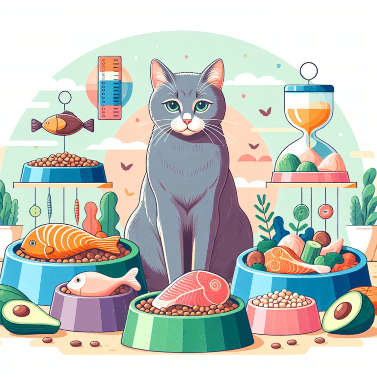 como criar uma dieta balanceada para felinos idosos