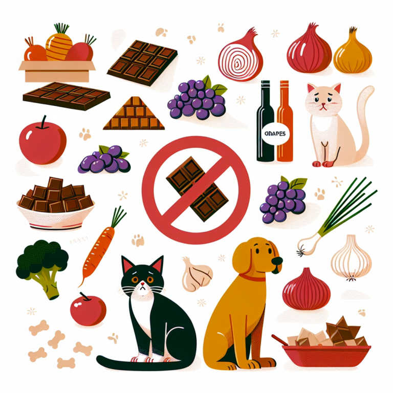 alimentos que devem ser evitados por cachorros e gatos