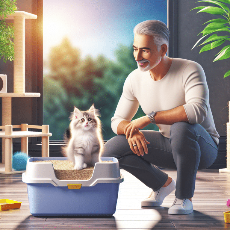dicas para treinar gatos a usar caixa de areia