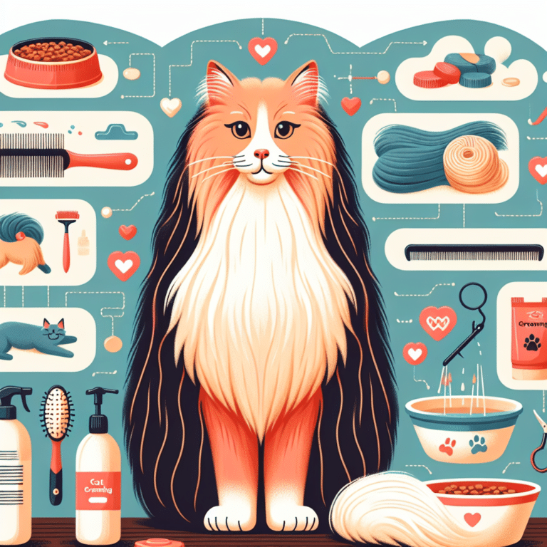 cuidados com pelagem de gatos longos