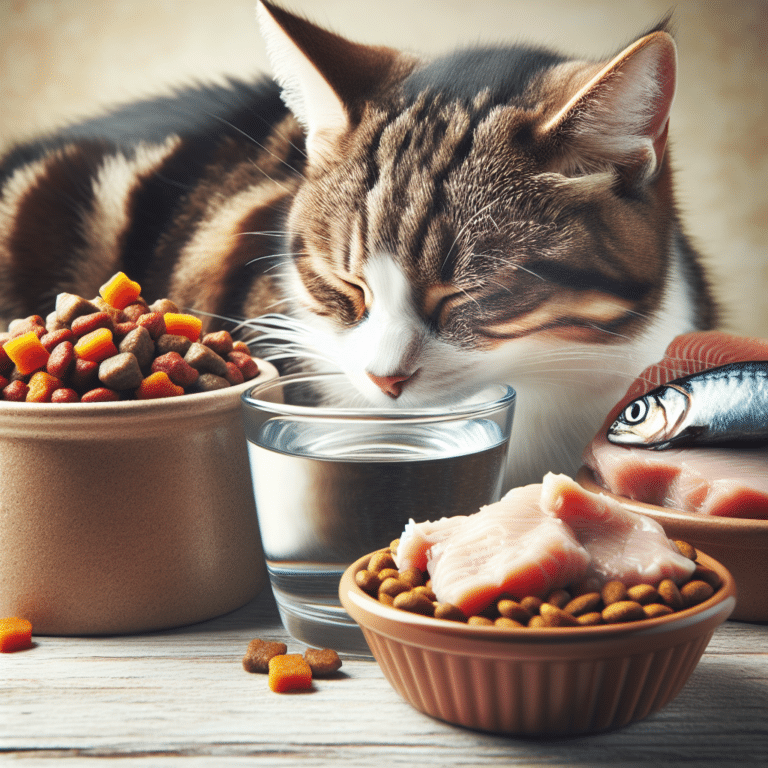 Alimentação e hidratação ideal para gatos