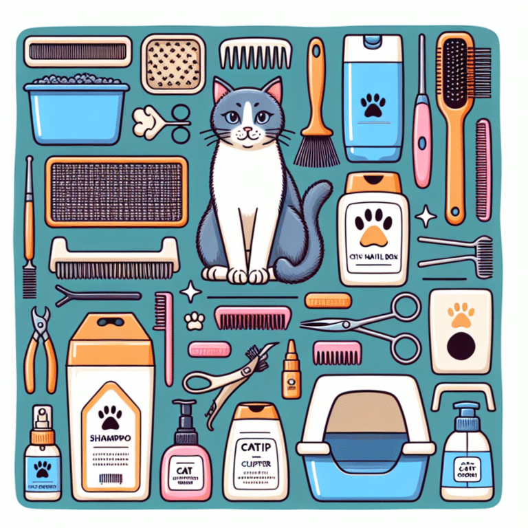 produtos de higiene essenciais que todo dono de gato deve ter